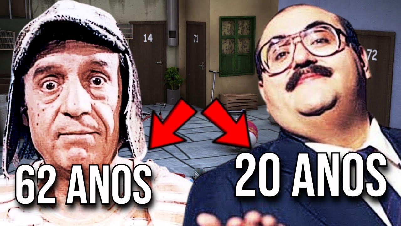 A IDADE REAL DOS ATORES DE CHAVES É BIZARRA
