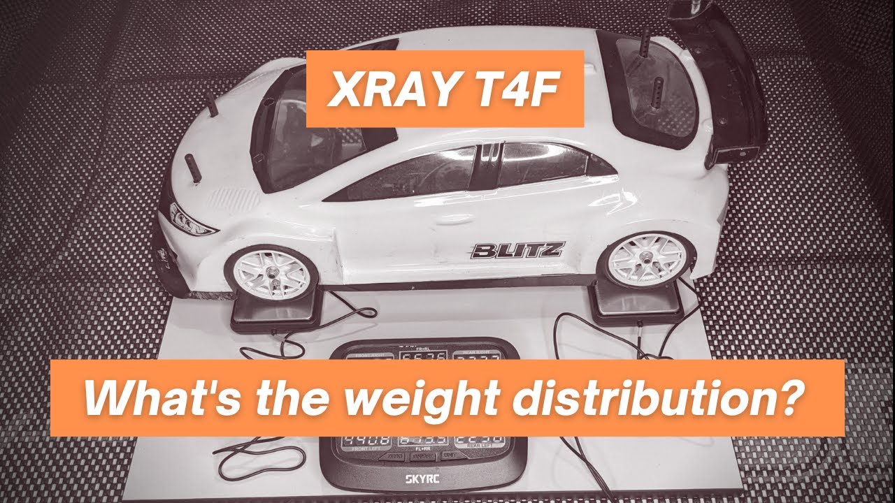 XRAY T4F '19 & '21 - What's the weight distribution?