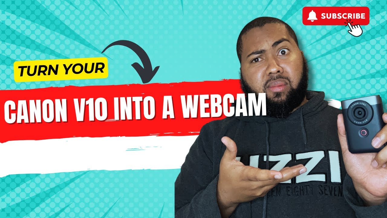 Turn Your Canon V10 into a Webcam: Easy Step-by-Step Guide! #CanonPowerShotV10 #tipsandtricks