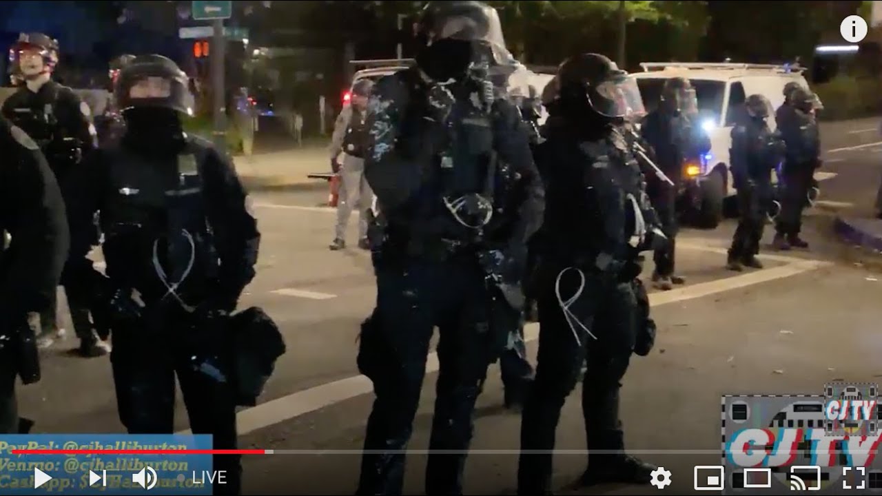 9-26-2020 BLM Counter Protest, Portland Justice Center, Full Livestream Coverage