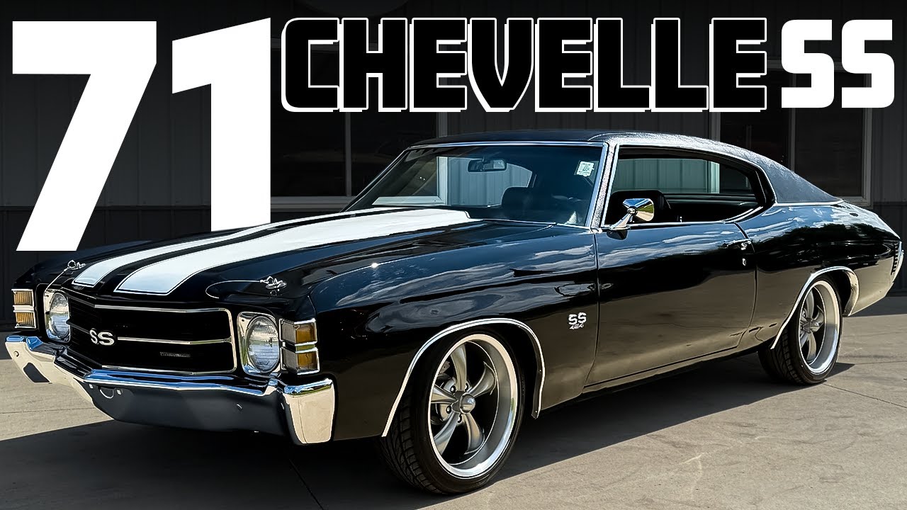 1971 Chevrolet Chevelle SS $52,995 *SOLD* at Coyote Classics