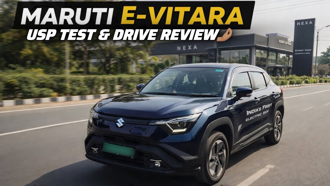 Maruti E-Vitara Reality Check! USP Test & Real Drive Review | Shrish Kaushik