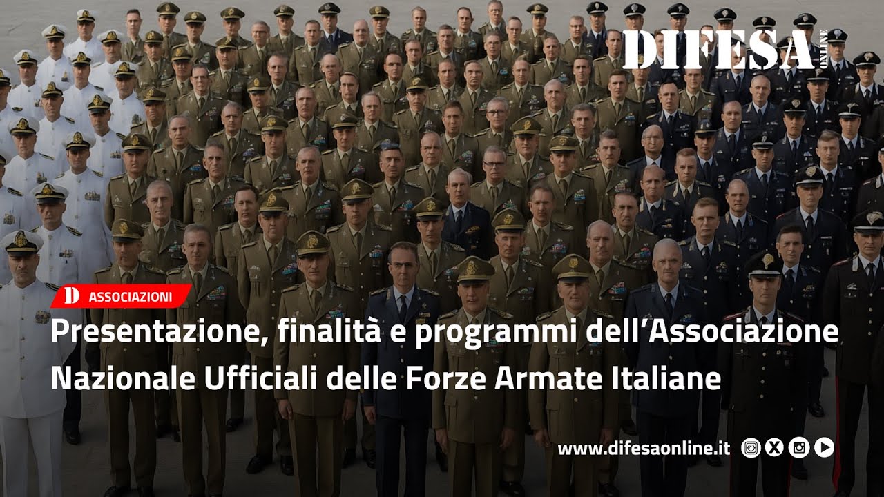 Presentazione, finalità, programmi dell'Associazione Nazionale Ufficiali delle Forze Armate Italiane