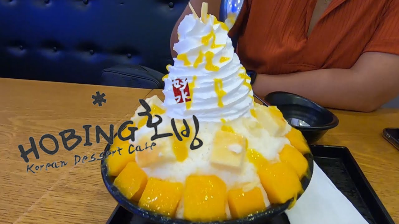 TRYING LEGIT 100% KOREAN DESSERT: BINGSU AT SM MEGAMALL - POV MUKBANG!