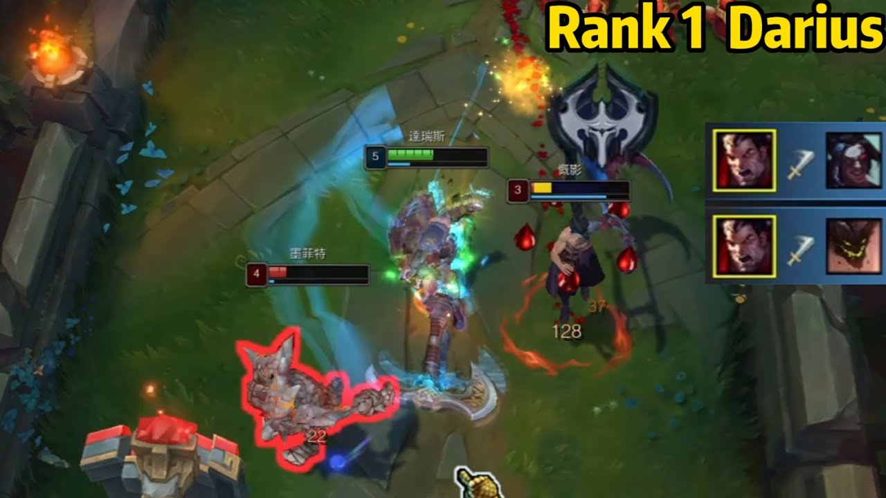 Rank 1 Darius: Do NOT Gank This Guy in the Early Game!