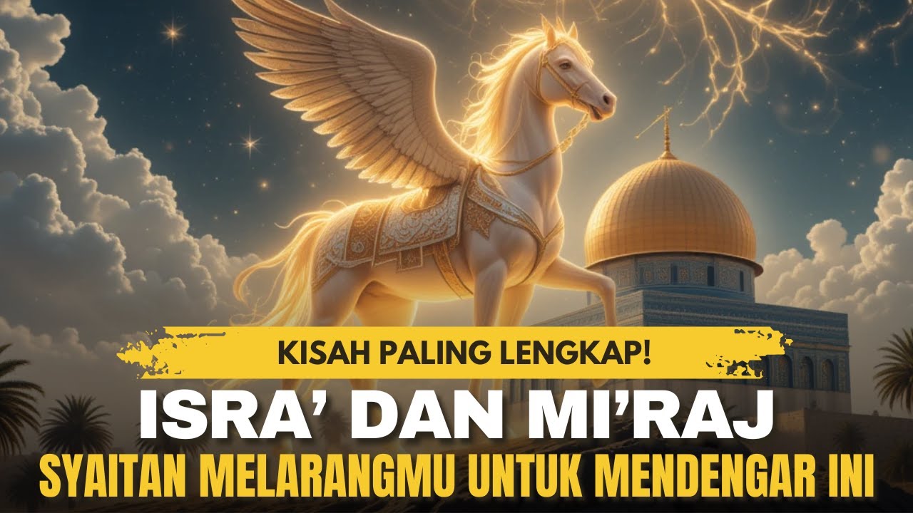 Kisah Isra Miraj Nabi Muhammad dan Peristiwa Aneh Yang Beliau Alami