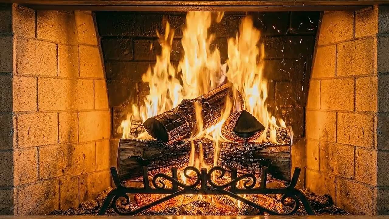 Relaxing Fireplace Sounds for Sleep, Meditation & Deep Relaxing Moments
