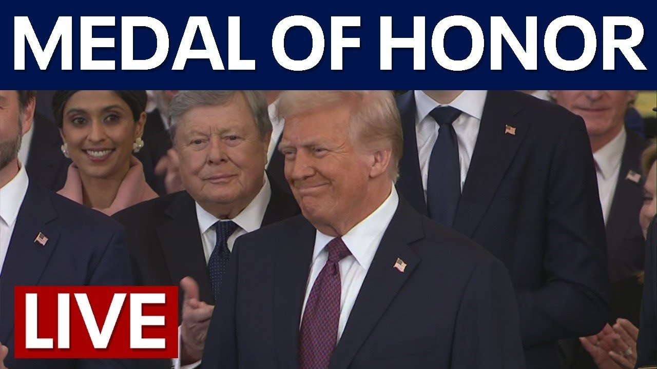 LIVE | Trump hosts White House Medal of Honor ceremony