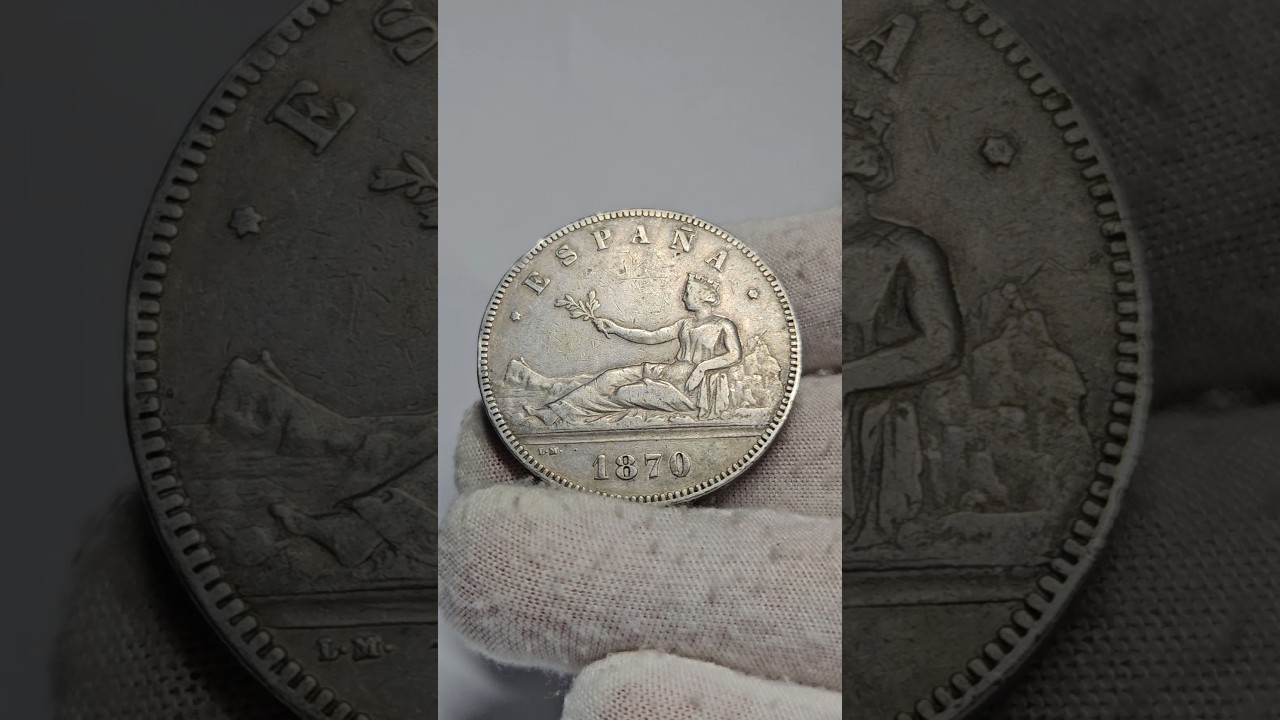 5 Песет 1870 *70 Испания 