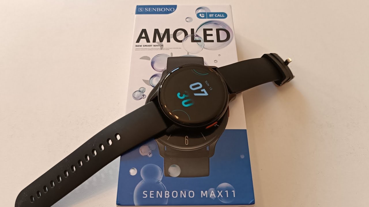 SENBONO MAX 11:TU SUPER AMIGABLE PRIMER smartwatch