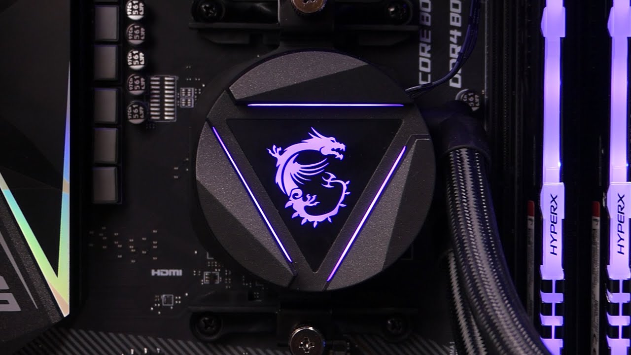 🐲 КРАСИВАЯ, БЮДЖЕТНАЯ, И ТИХАЯ MSI MAG CORELIQUID 240R