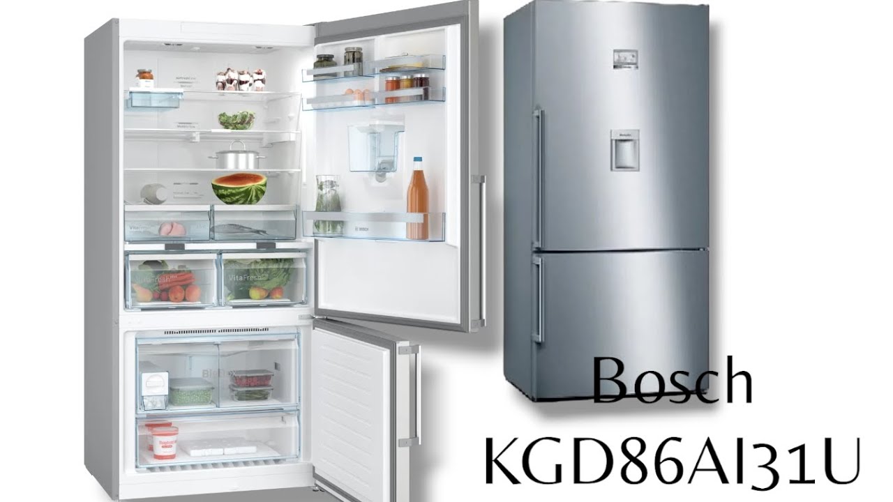 Bosch KGD86AI31U Soyuducu haqqında və təqdimatı #bosch #soyuducu #refrigerator