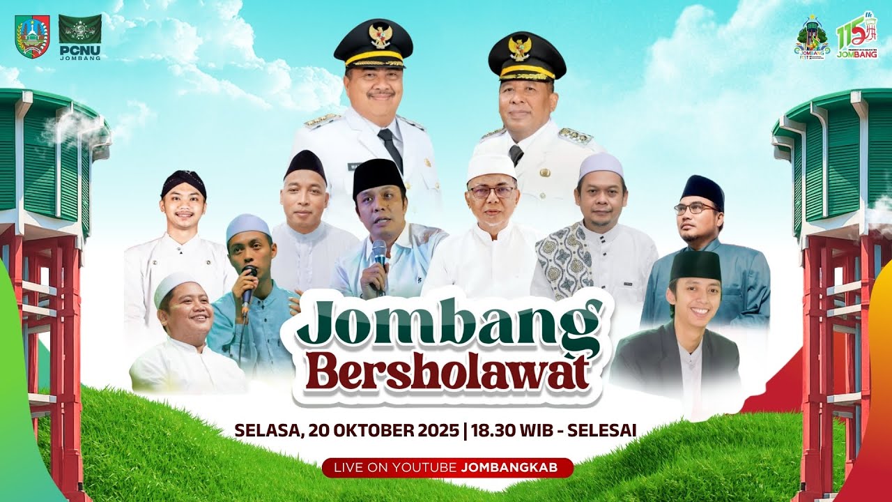 🔴 LIVE | JOMBANG BERSHOLAWAT 2025