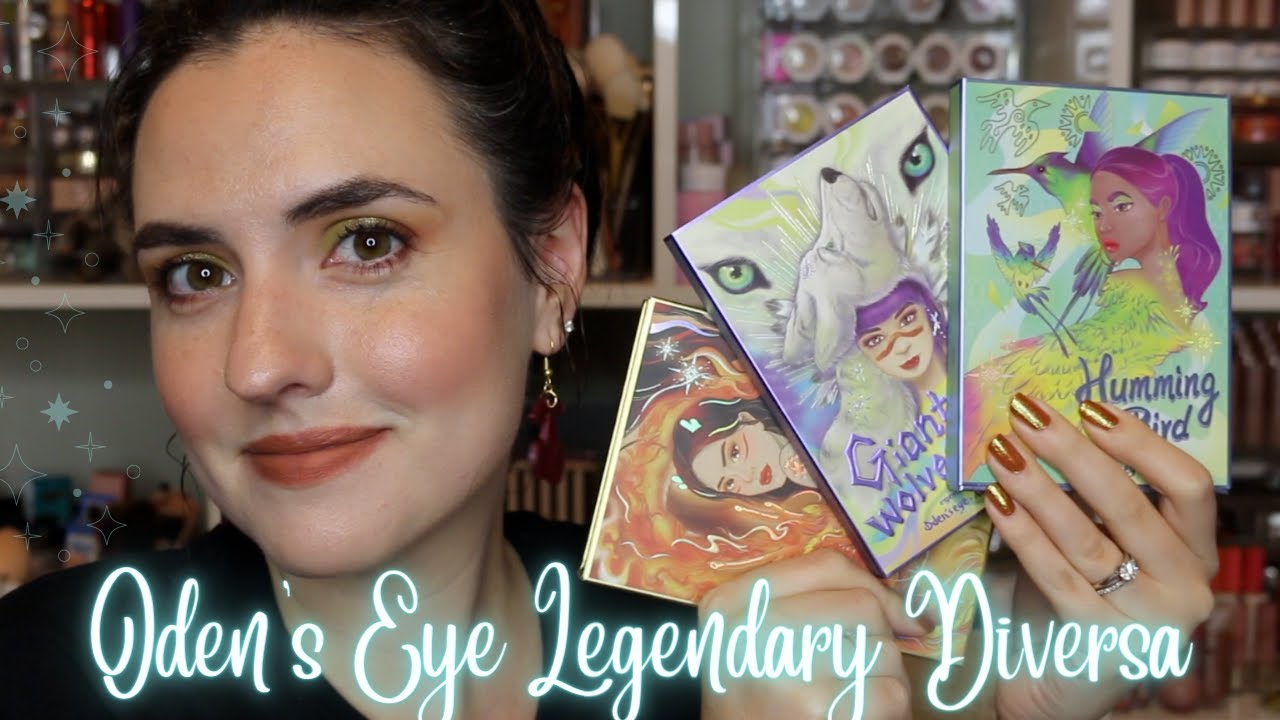 Oden's Eye Legendary Diversa Palettes | Swatches + Tutorials with ALL 3 Palettes!
