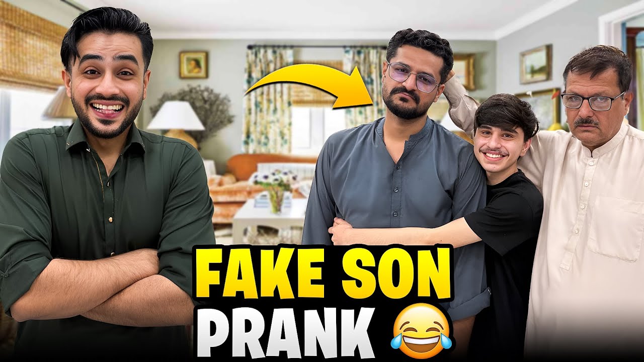 Fake Son Prank on Naqash Bhai 😂 || Abu&rsquo;s Reaction Was Hilarious 😮 