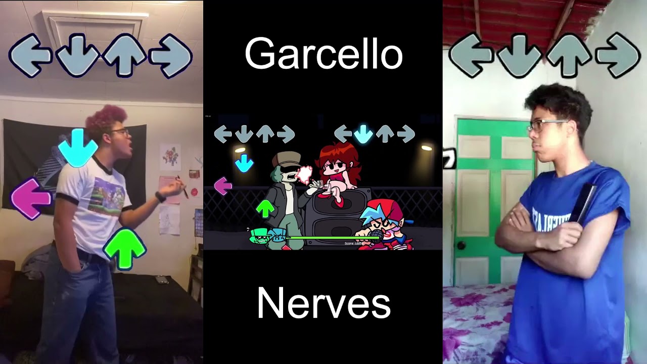 Friday Night Funkin' VS Garcello Nerves (Smoke 'Em Out Struggle) In Real Life (FNF IRL)