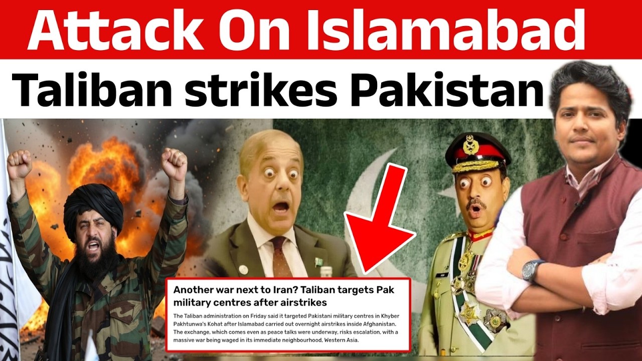 🔴Pakistan Vs Afghanistan War🔴 Multiple Blasts Rock Pakistan’s Capital Islamabad,  PAF Scrambles Jets