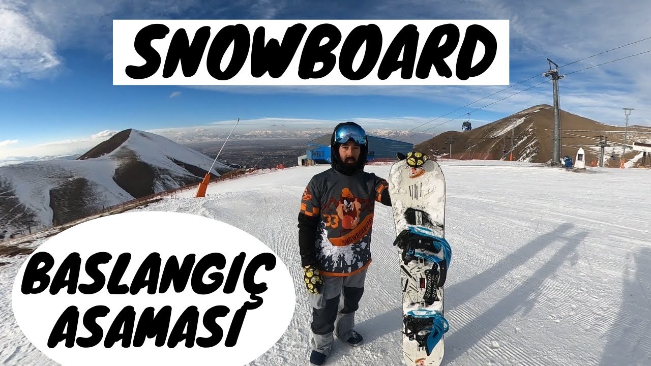 Snowboard başlangıç | Snowboard Topuk ve Parmak ucu kaymak | Yeni Başlayanlar için Snowboard |
