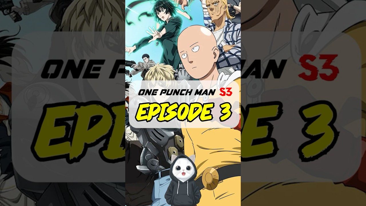One Punch Man Season 3 Episode 3 | Anime Review | Fall 2025 #Anime