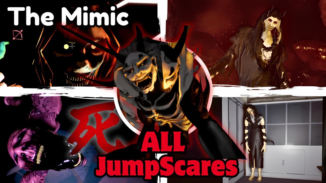 The Mimic Book 2 - All Jumpscares & Scary Moments - Roblox