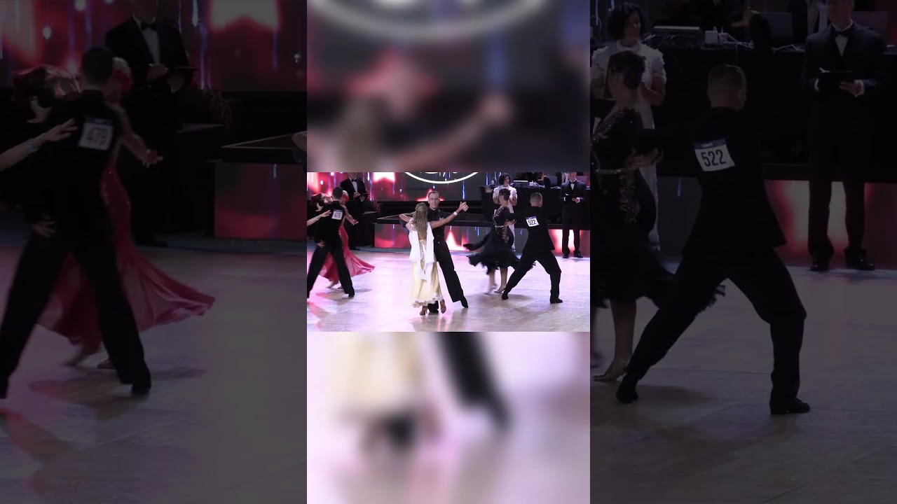 Pt.2. American Smooth Foxtrot ProRS 1/4 final at USDC2025.#usa #travel #ballroom #latin #hotel