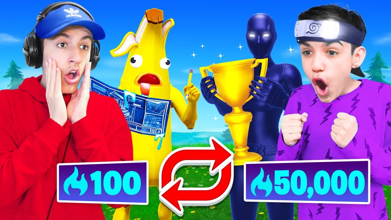 Brothers Switch Fortnite Arena Points For 24 Hours Challenge!