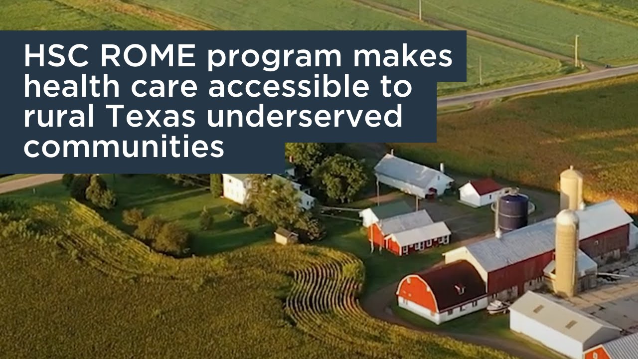 UNT Health's ROME program makes health care accessible to rural Texas underserved communities