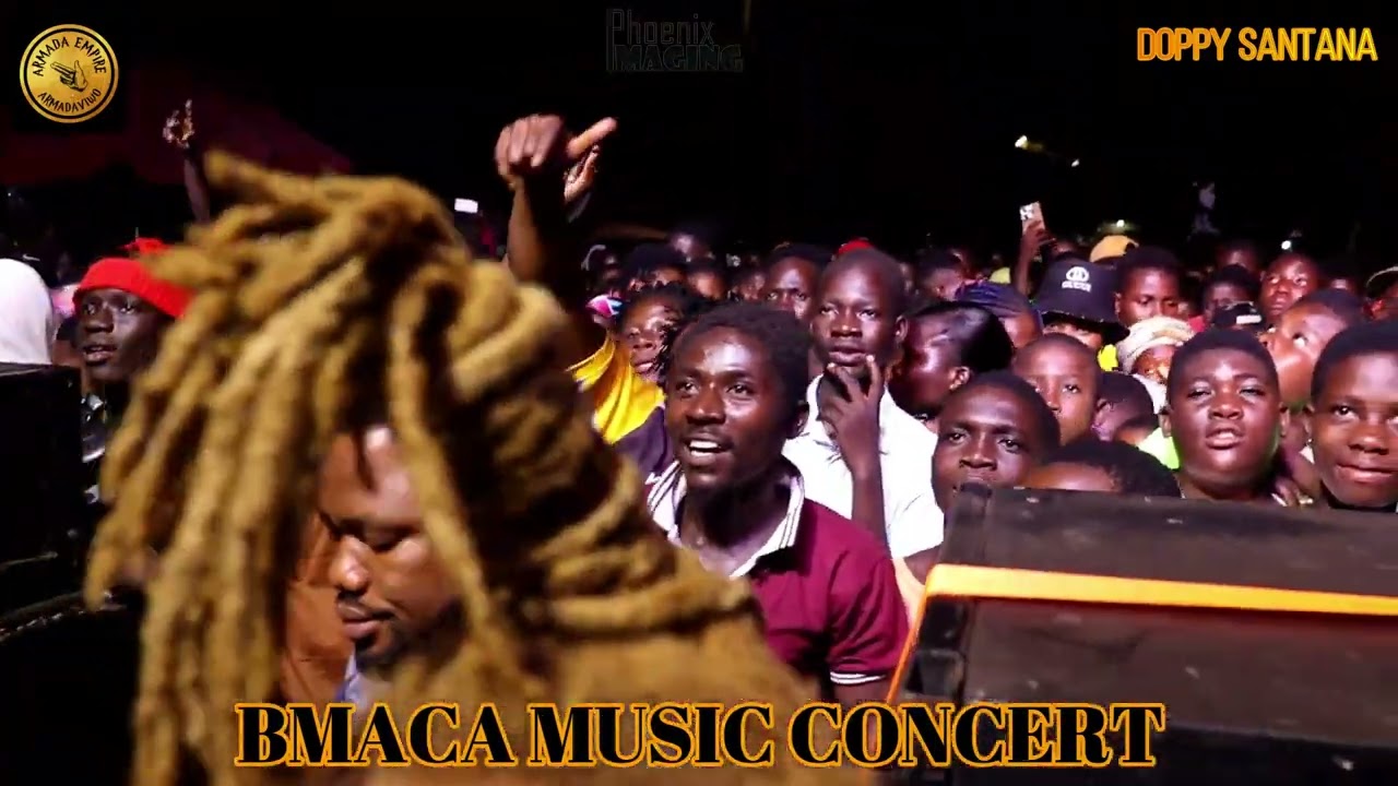 Doppy Santana entertain fans at BMACA Shar a Plate Concert.