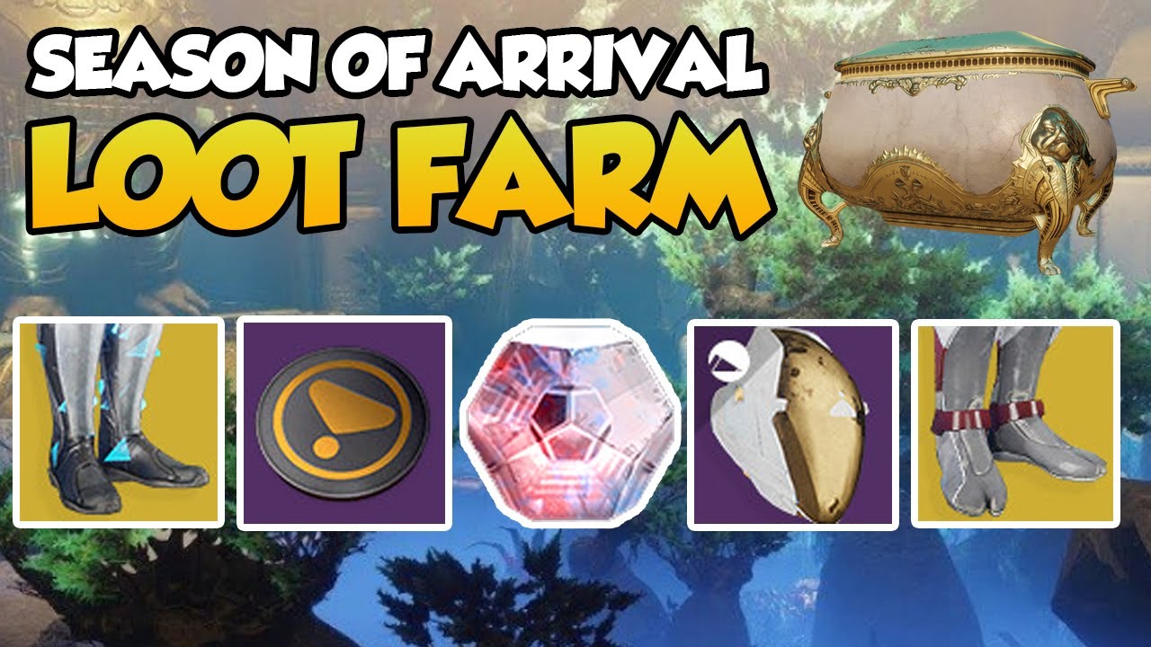 SEASON OF ARRIVAL LEVIATHAN LOOT FARM [Y1 Exotics, Calus Tokens, Raid Gear]
