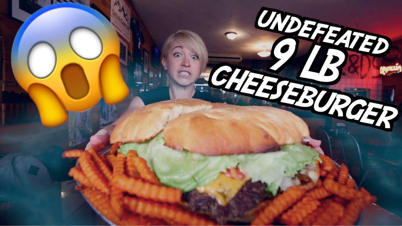 UNDEFEATED 9LB BIG DADDY BURGER CHALLENGE