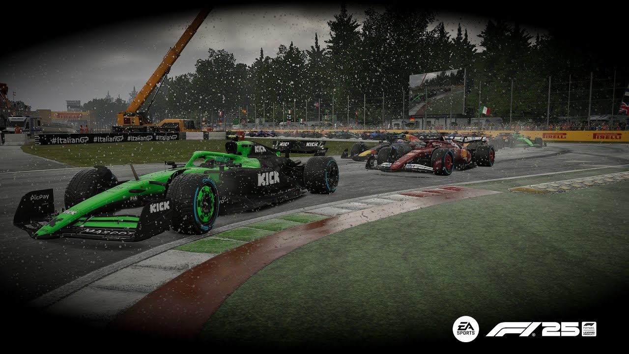 F1 25 Driver Career Mode #10 Monza:Driving in the ice