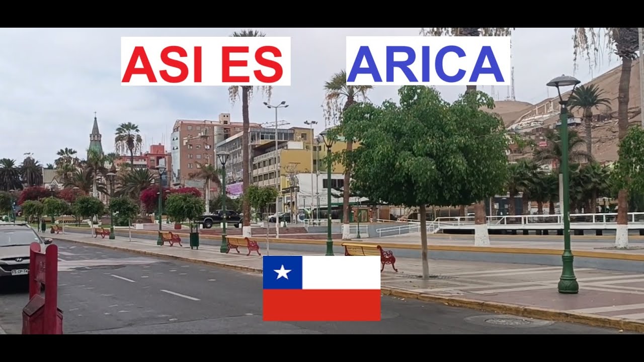 Asi es ARICA en el norte de CHILE.