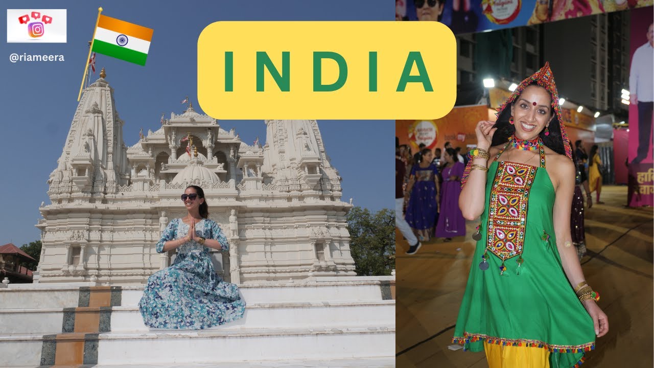 India Travel Vlog 2023: Navratri, Bollywood, Culture & Pure Magic with Ria & Rushi!