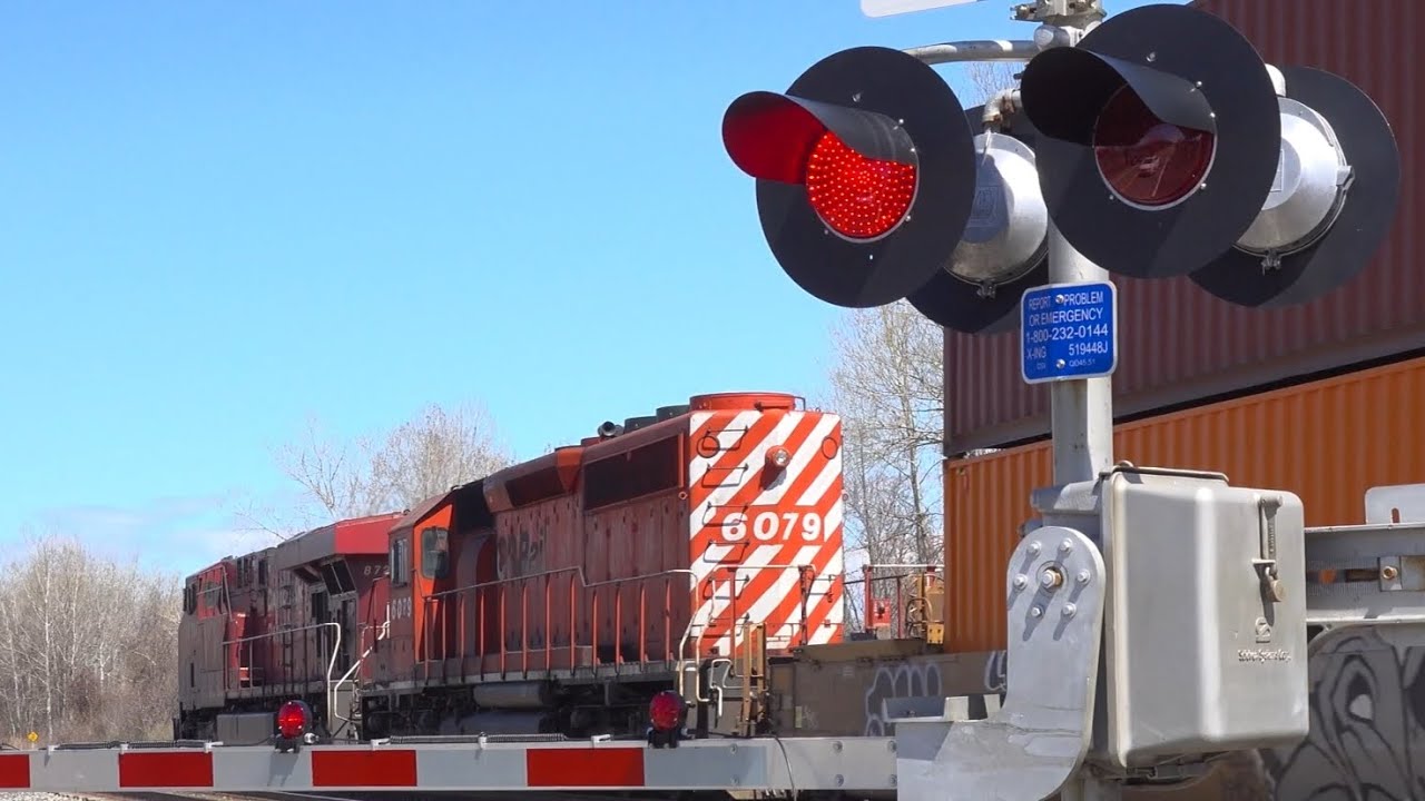 Old CP SD40-2 On Fast CP Train! CSX Train Overhead View! Big Fast CSX Train w DPU Alright! Woodchuck