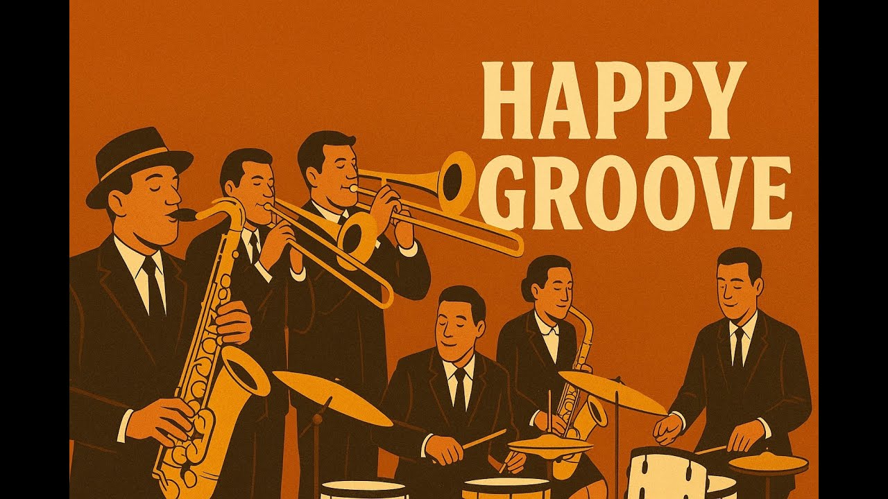 Happy Jazz Big Band | 3 Hour of Uplifting Swing & Feel-Good Groove Music