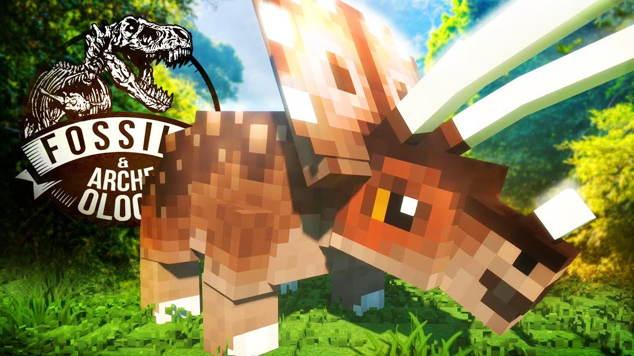 ONE BIG TRICERATOPS! | Minecraft Dinosaurs (Part 4)