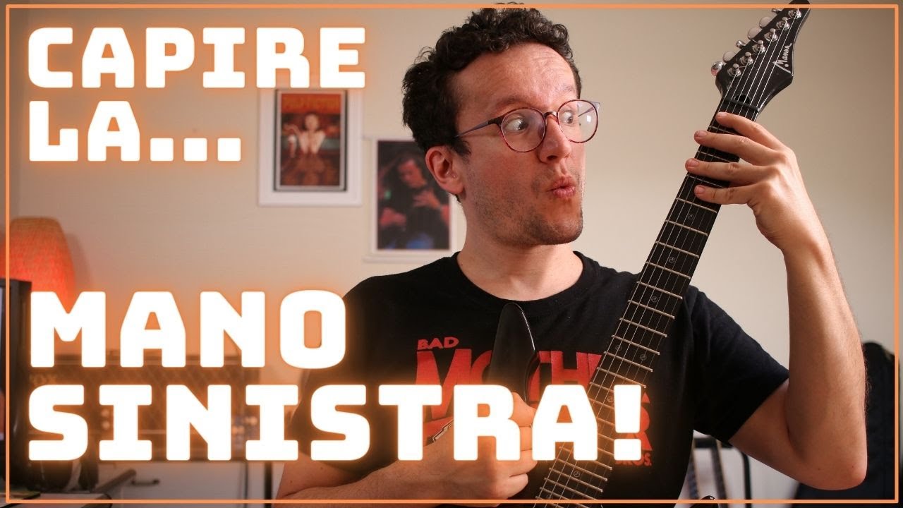 CAPIRE LA MANO SINISTRA sulla chitarra - Scale e pulizia nell'impostazione!