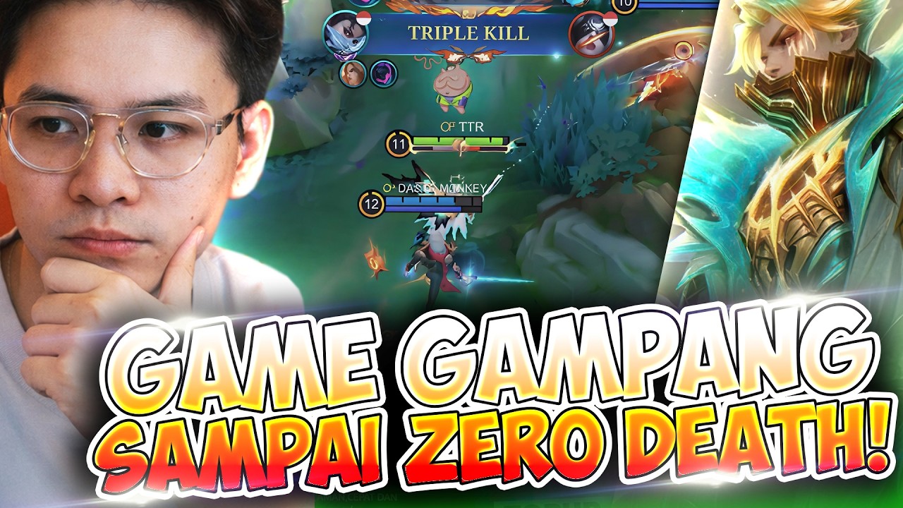 GRANGER ZERO DEATH LANGSUNG MERATAKAN MUSUH GUYS !! - Mobile Legends