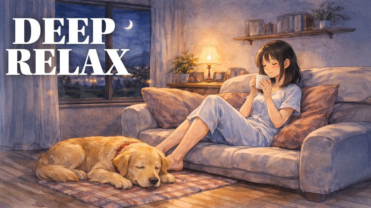 【BGM】Deep Night Relaxing Ambient | Calm Reading Music