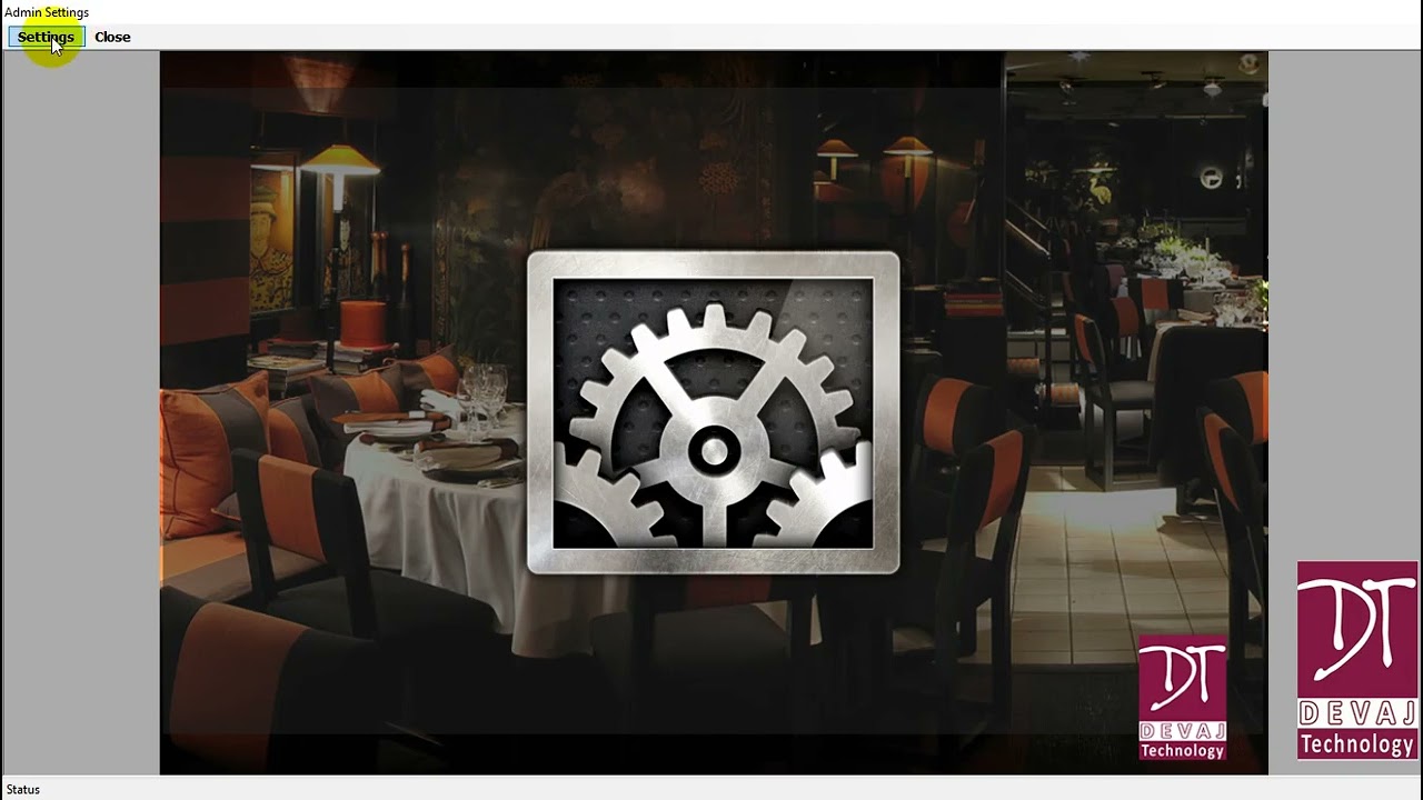 DEVAJ TECHNOLOGY | RESTAURANT POS Admin Settings by Mohsin Shaikh