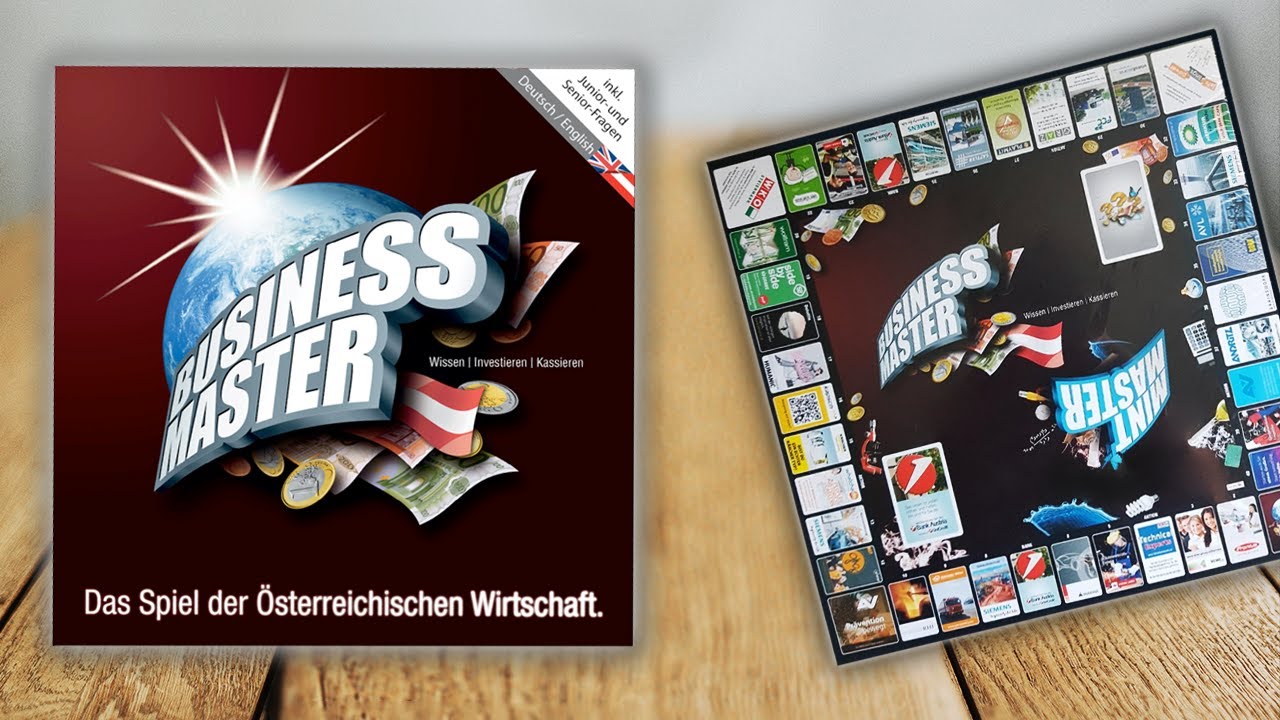 BUSINESS MASTER - Spielregeln TV (Spielanleitung Deutsch) - SCHOOLGAMES BUSINESSMASTER FREYSPIEL