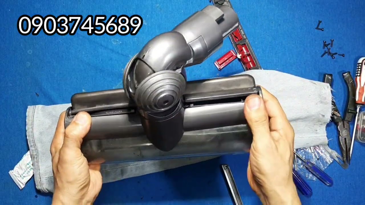 đầu hút không quay con lăn dyson