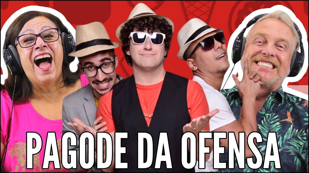 IDOSOS REAGEM A PAGODE DA OFENSA