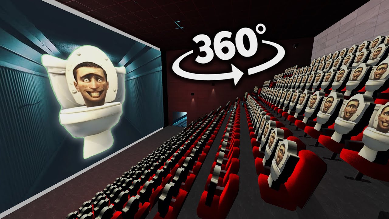 Skibidi Toilet 360&deg; - CINEMA HALL | VR/360&deg; Experience