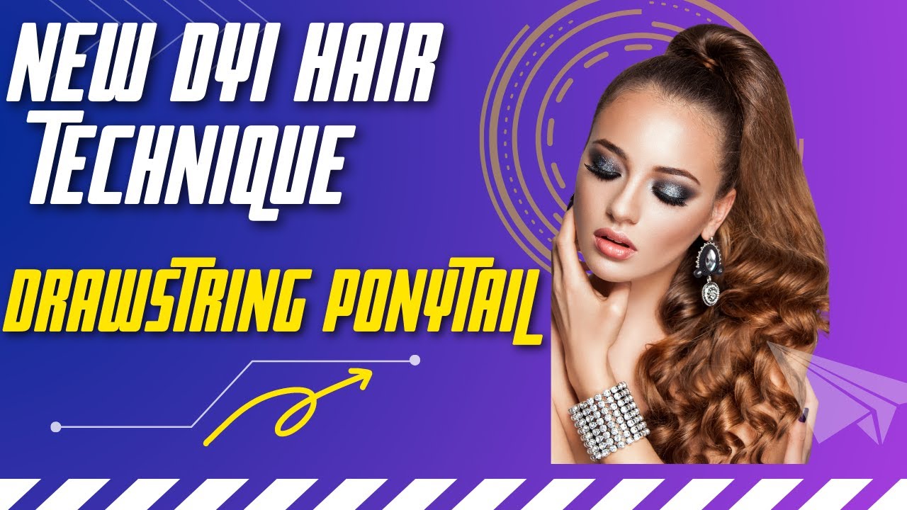 Learn How To Hand Sew A Drawstring Ponytail