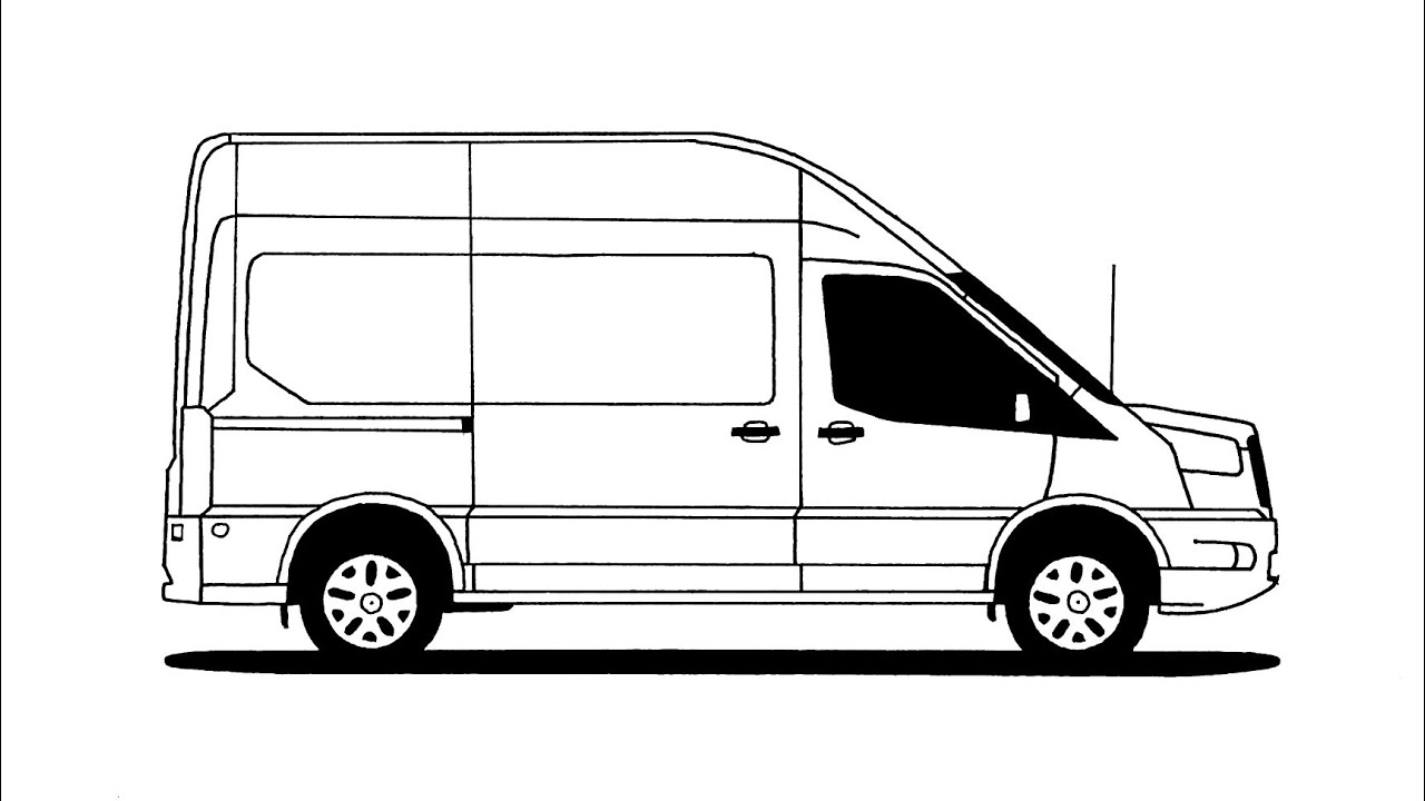 How to draw a VAN step by step