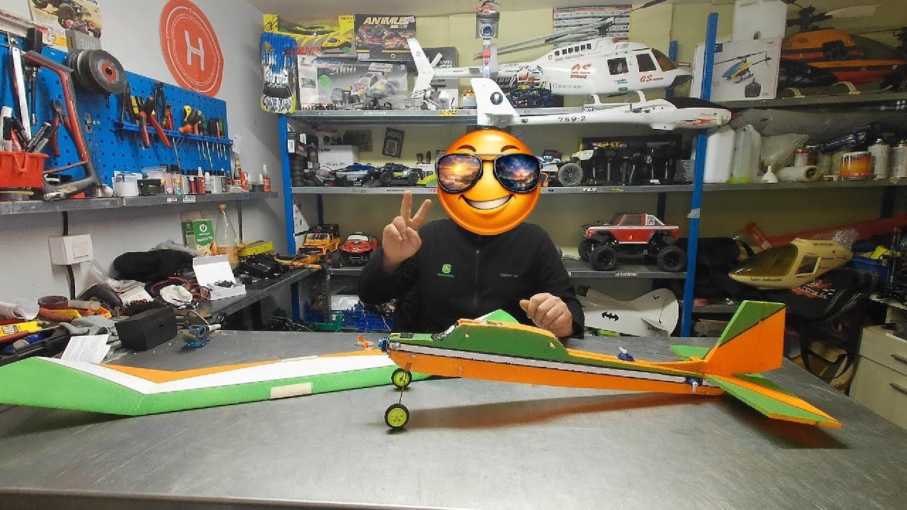 AVION INDOOR POLICLUB 2 #rchobbies #rc #avion #rcplane #indoor 