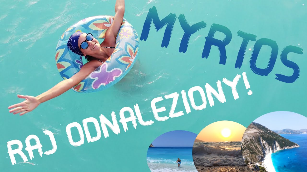 Plaża MYRTOS, raj odnaleziony ! - Kefalonia GRECJA 4K (#5) #kefalonia
