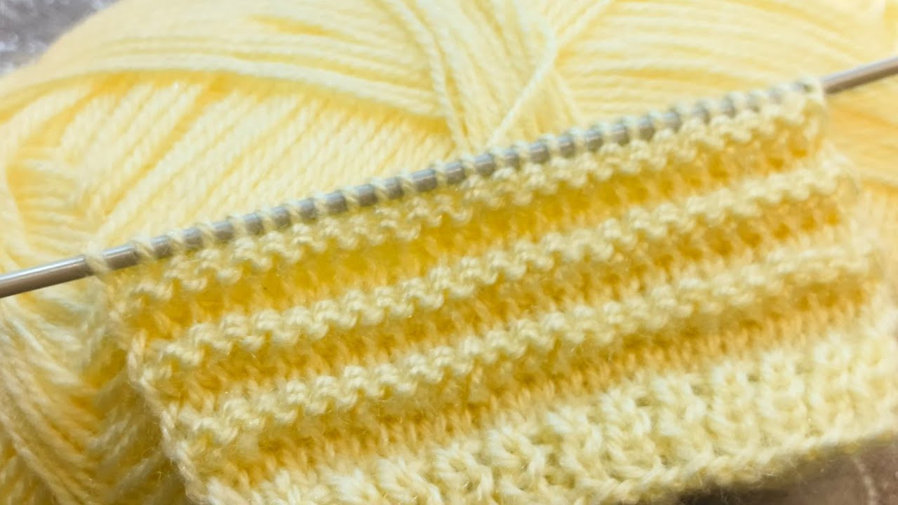 Easy Knitting Pattern for Sweater | Beginners Friendly