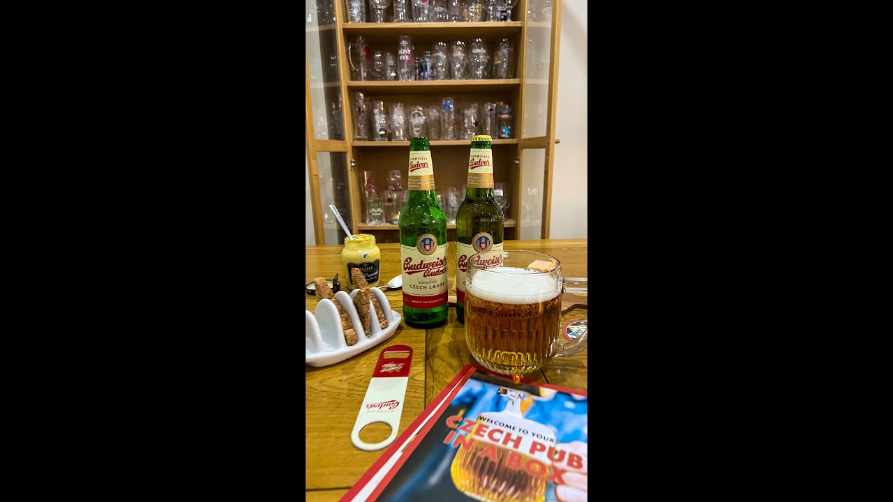 NEW beer glass design from BUDVAR